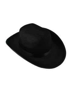 Sombrero vaquero negro