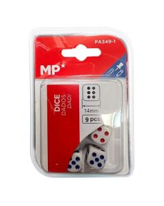 Dados 14mm 9 pcs
