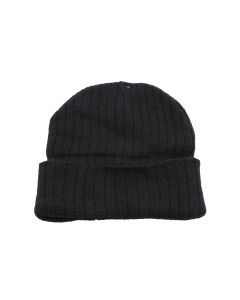 Gorro en punto negro