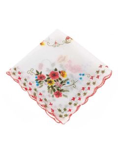 Set 10 pañuelos con flores