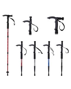 Baston trekking aluminio con led
