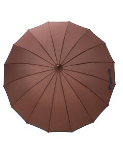 Paraguas antiviento liso 3415 marron