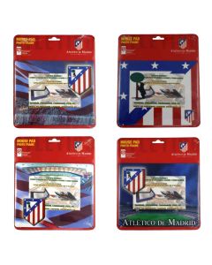 Alfombrilla con marco de fotos de Atlético de Madrid