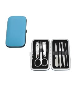 Set manicura 7 piezas azul claro