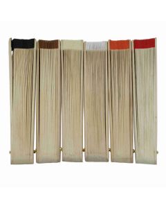 Abanico madera calado 23 cm