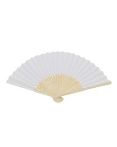 Abanico bambú y papel 21 cm