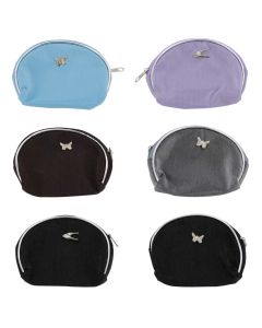 Set de 12 monederos tela liso