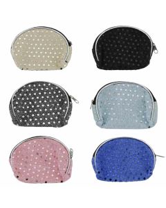 Set de 12 monederos brillante en colores surtidos
