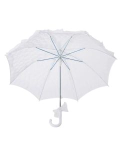 Sombrilla encaje blanca