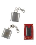 Petaca acero 1oz con imagen toro