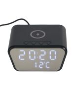 Reloj despertador digital con cargador inalambrico
