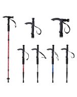 Baston trekking aluminio con led
