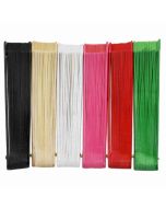 Abanico madera calado colores 23 cm