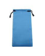 Funda poliester de gafas color azul